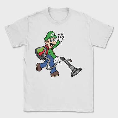 Luigi Poltergust, Tricou Barbati (Unisex)