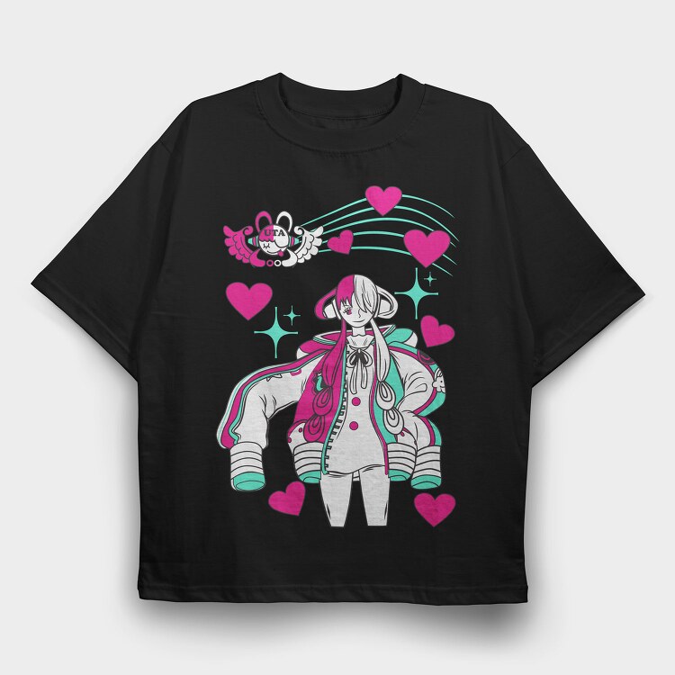 One Piece 84, Tricou Oversize Barbati (Unisex)