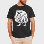 Dinosaur Guitar, Tricou Barbati (Unisex)