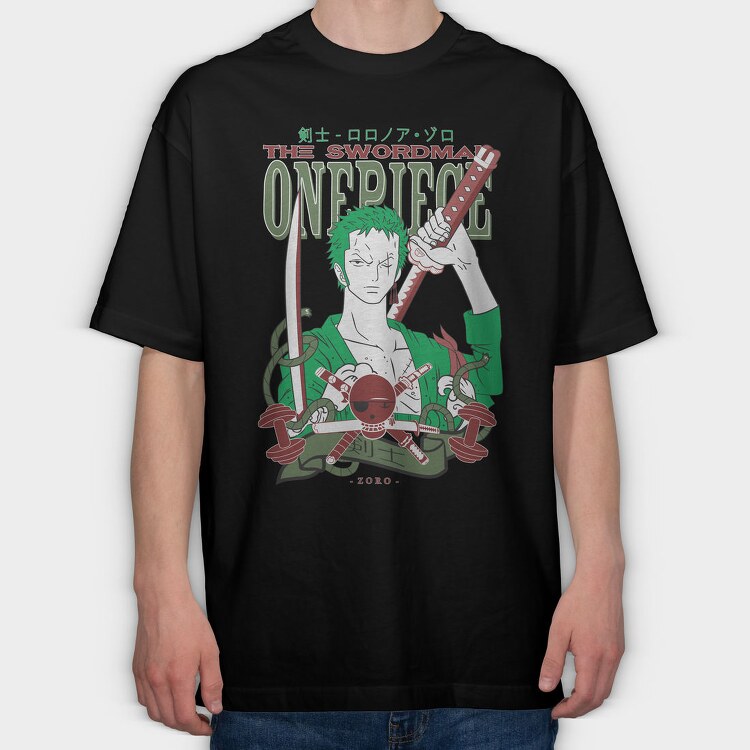 One Piece 58, Tricou Oversize Barbati (Unisex)