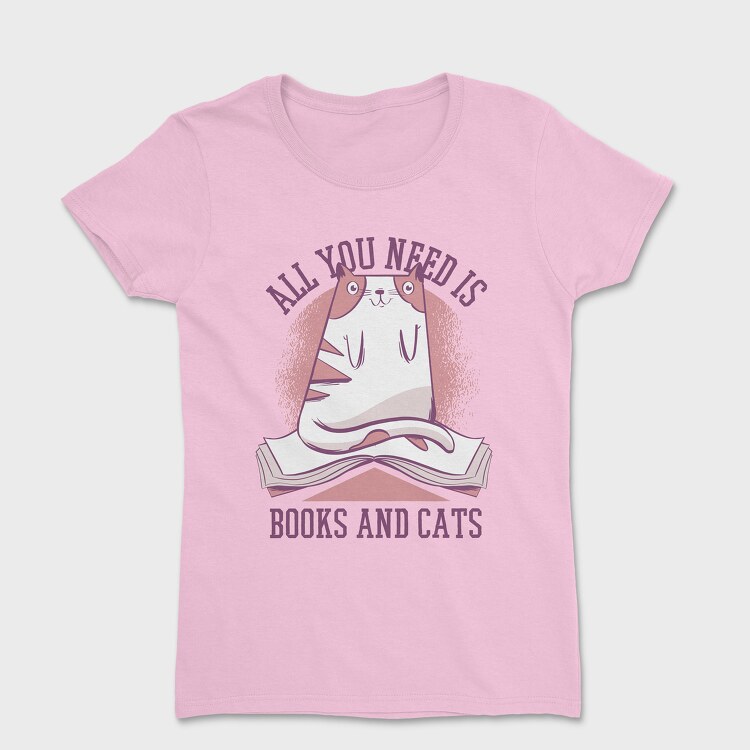 All You Need is Books and Cats, Tricou Femei