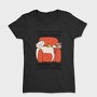 Cat Reading Books (2), Tricou Femei