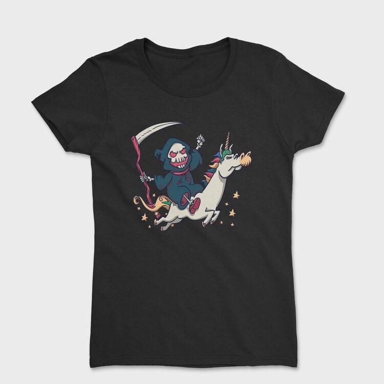 Death In Unicorn Dead, Tricou Femei