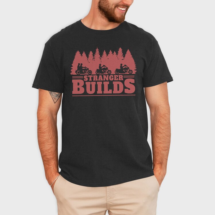 Stranger Builds, Tricou Barbati (Unisex)