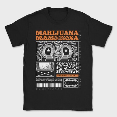 Marijuana 2, Tricou Barbati (Unisex)