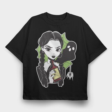 Merlina 1, Tricou Oversize Barbati (Unisex)