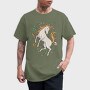 St Patricks Unicorn, Tricou Barbati (Unisex)