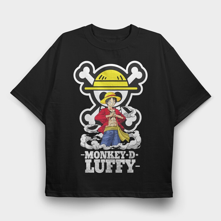One Piece 6, Tricou Oversize Barbati (Unisex)