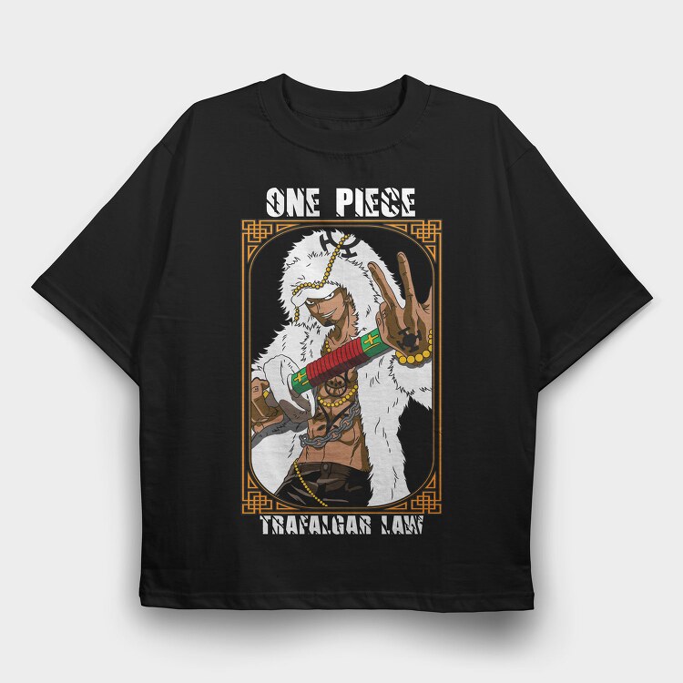 One Piece 38, Tricou Oversize Barbati (Unisex)