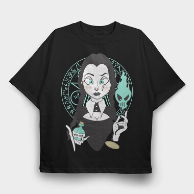 Merlina 7, Tricou Oversize Barbati (Unisex)