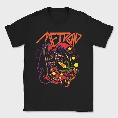 Metroid, Tricou Barbati (Unisex)