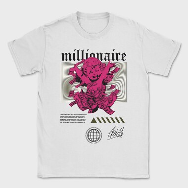Millionaire 1, Tricou Barbati (Unisex)