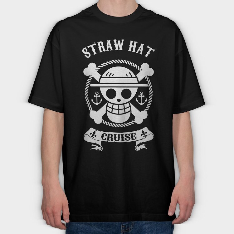 One Piece 19, Tricou Oversize Barbati (Unisex)