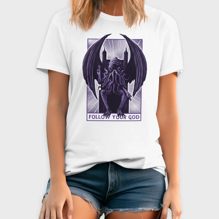 Chtulu Throne, Tricou Barbati (Unisex)