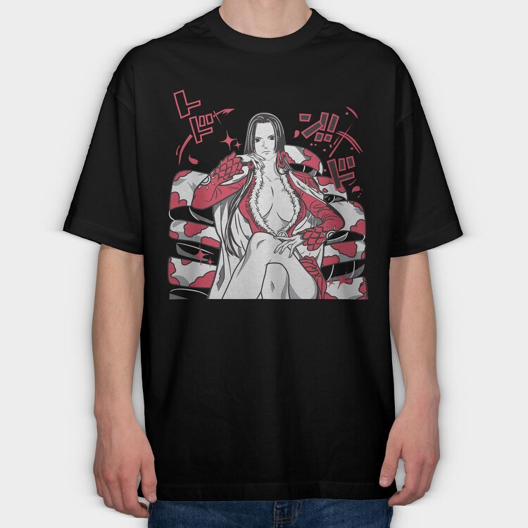 One Piece 34, Tricou Oversize Barbati (Unisex)