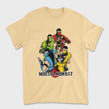 mortal kombat color, Tricou Barbati (Unisex)