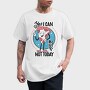 Yes I Can but Not Today, Tricou Barbati (Unisex)
