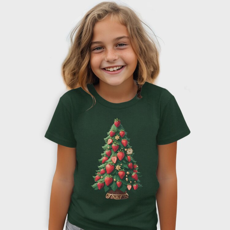 Strawberries Christmas Tree, Tricou Copii