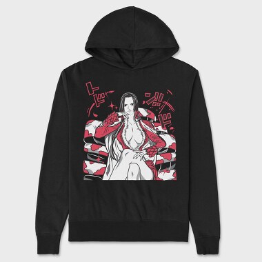 One Piece 34, Hanorac Oversize Barbati (Unisex)