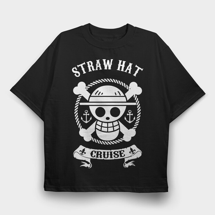 One Piece 19, Tricou Oversize Barbati (Unisex)