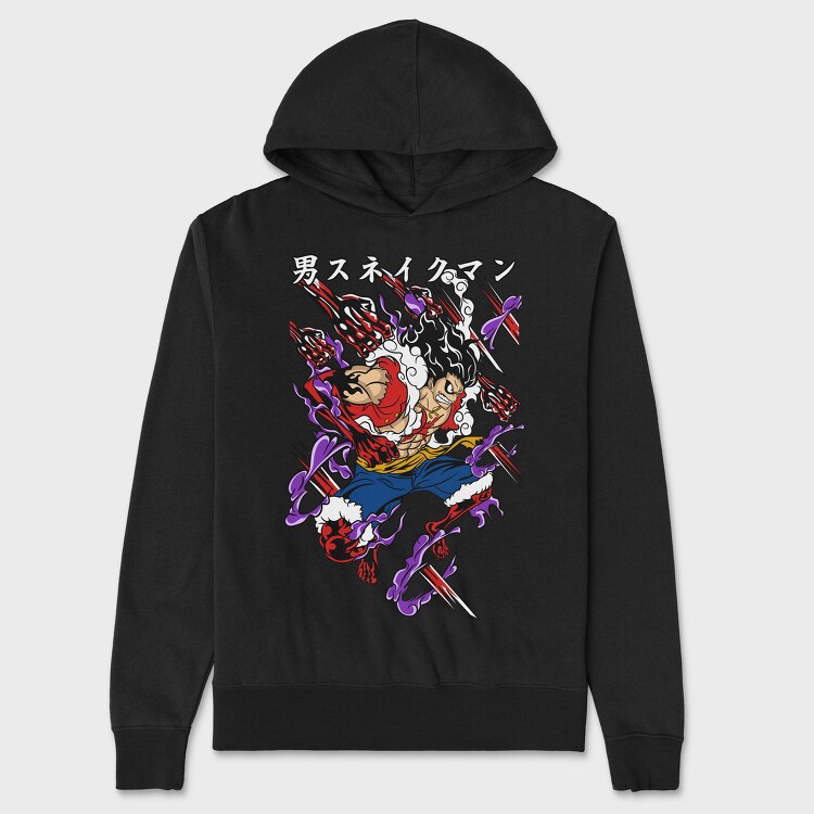 One Piece 136, Hanorac Oversize Barbati (Unisex)