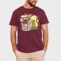 Ginger Cookie Escape Jar, Tricou Barbati (Unisex)