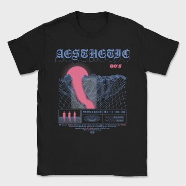 Neon Light 2, Tricou Barbati (Unisex)