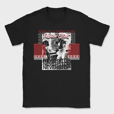 Never Stop 2, Tricou Barbati (Unisex)