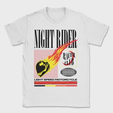 Night Rider 2, Tricou Barbati (Unisex)