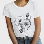 Dog and Cat Heartbeat, Tricou Femei