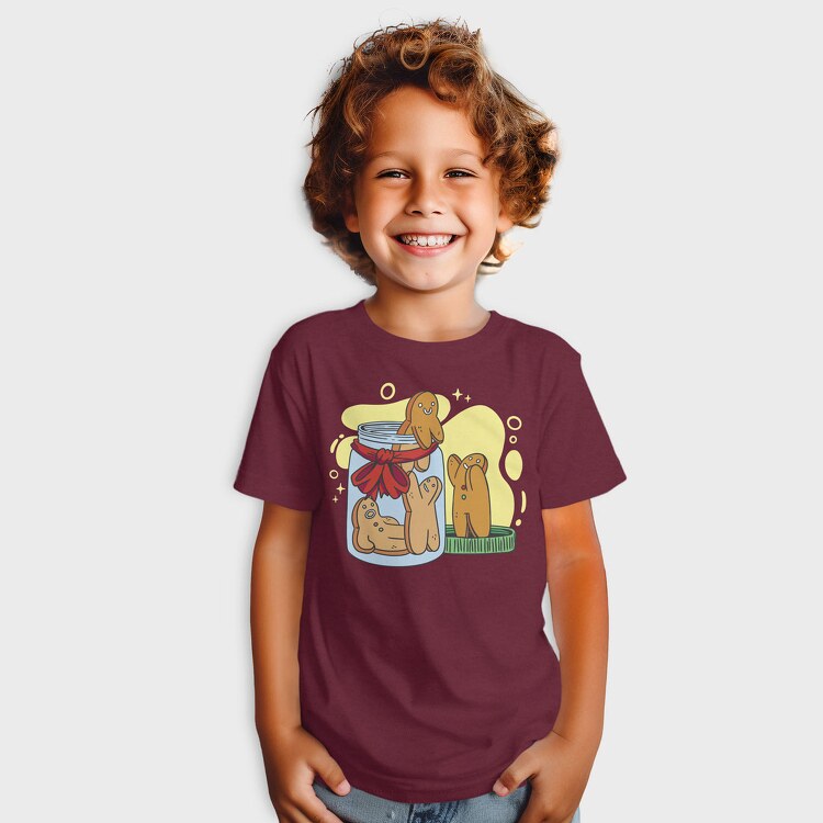 Ginger Cookie Escape Jar, Tricou Copii