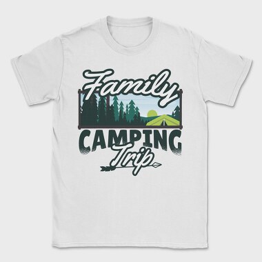 Family Camping Trip, Tricou Barbati (Unisex)