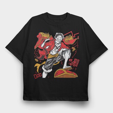 One Piece 118, Tricou Oversize Barbati (Unisex)