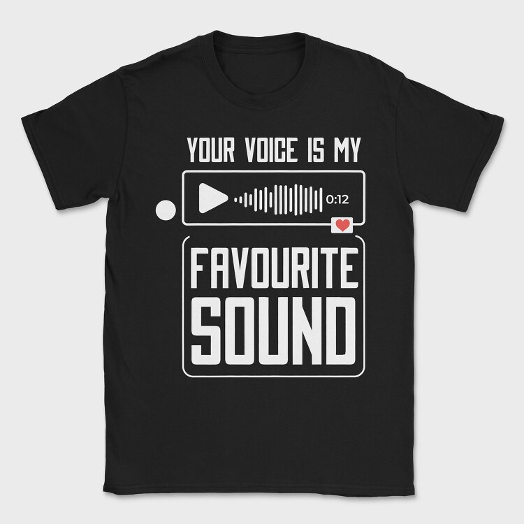 Favorite Sound, Tricou Barbati (Unisex)