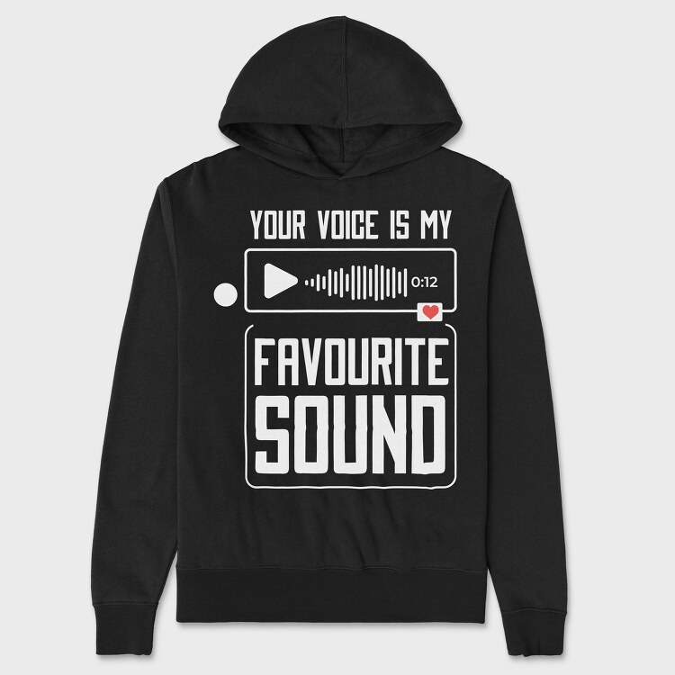 Favorite Sound, Hanorac Oversize Barbati (Unisex)