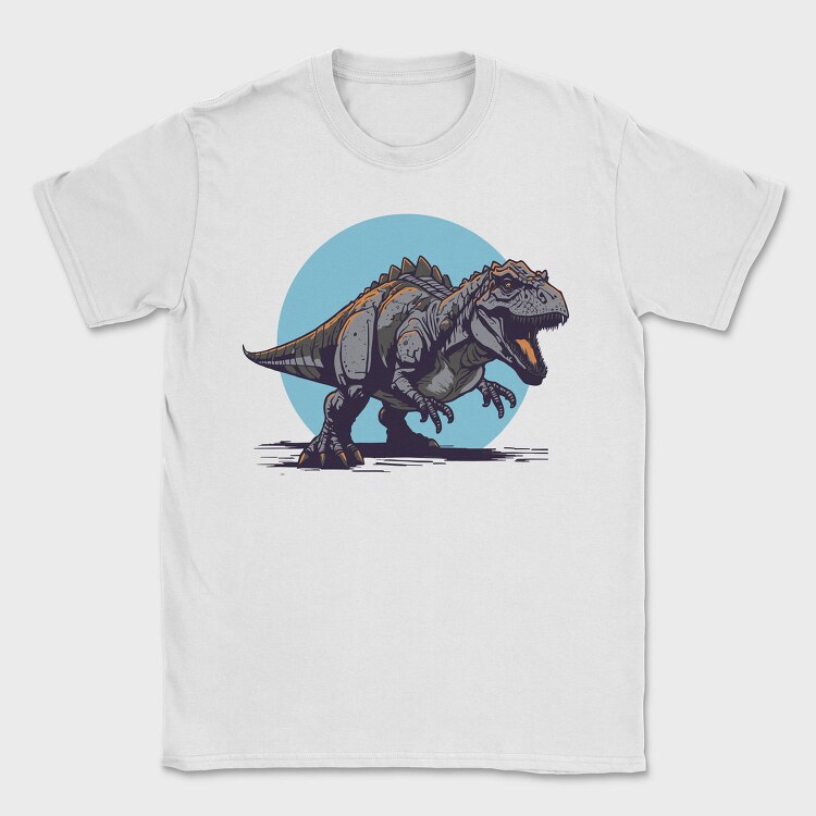 Fierce T Rex Dinosaur, Tricou Barbati (Unisex)