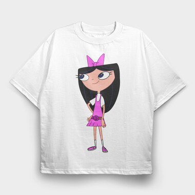 Phineas and Ferb 10, Tricou Oversize Barbati (Unisex)