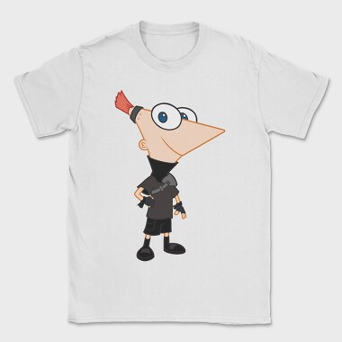 Phineas and Ferb 12, Tricou Barbati (Unisex)