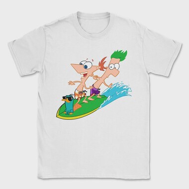 Phineas and Ferb 19, Tricou Barbati (Unisex)
