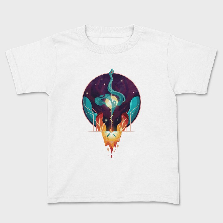 Fire And Water Concept, Tricou Copii