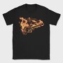 Fire Bass Guitar Devil, Tricou Barbati (Unisex)