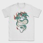 Fire Flames Dragon, Tricou Barbati (Unisex)