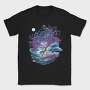 Fantasy Forest Mushroom And Trees, Tricou Barbati (Unisex)