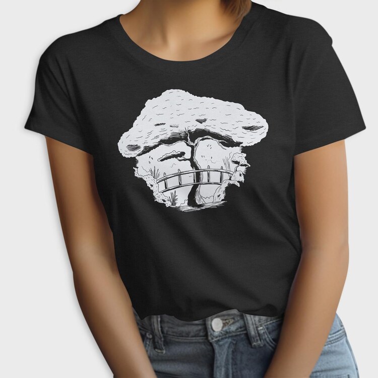 Japanese Garden, Tricou Femei