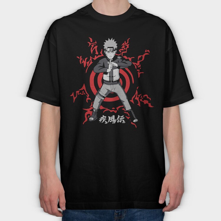 Naruto 93, Tricou Oversize Barbati (Unisex)