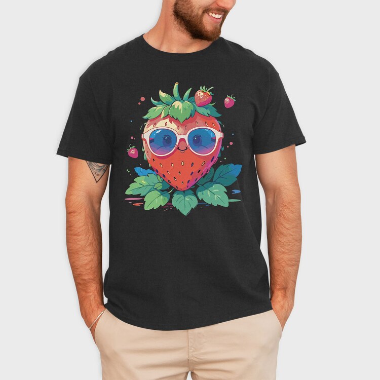 Strawbwerry Sunglasses, Tricou Barbati (Unisex)