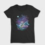 Fantasy Forest Mushroom And Trees, Tricou Femei