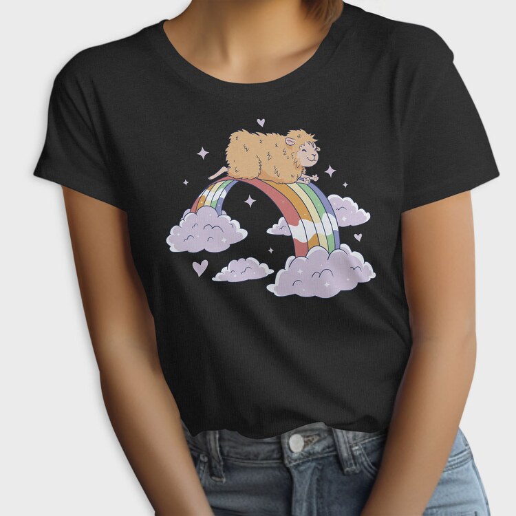 Hamster Rainbow, Tricou Femei