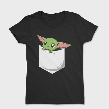 Pocket Baby Yoda 23, Tricou Femei