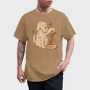Dog Coffee Doodle, Tricou Barbati (Unisex)